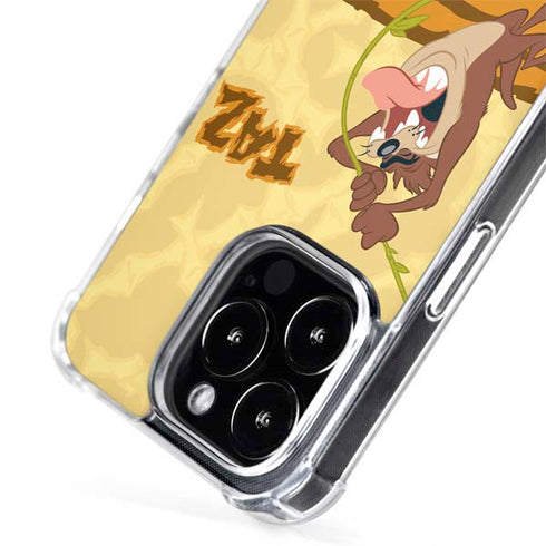 Looney Tunes Tasmanian Devil Rope Swing iPhone 15 Pro MagSafe Case
