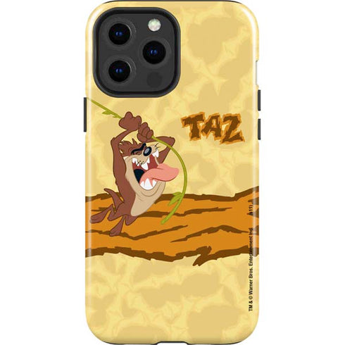 Looney Tunes Tasmanian Devil Rope Swing iPhone 15 Pro Max Impact Case