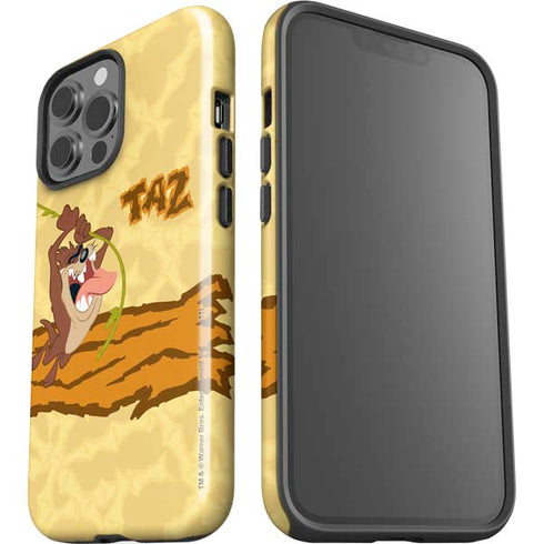 Looney Tunes Tasmanian Devil Rope Swing iPhone 15 Pro Max Impact Case