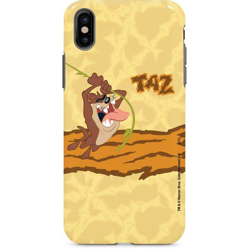 Looney Tunes Tasmanian Devil Rope Swing iPhone 8 Pro Case