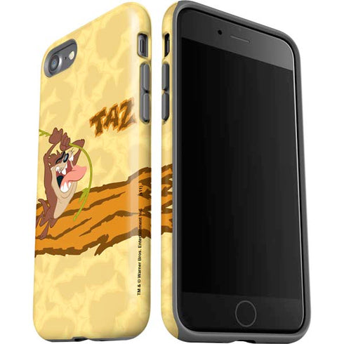 Looney Tunes Tasmanian Devil Rope Swing iPhone SE (2nd & 3rd Gen) Pro Case
