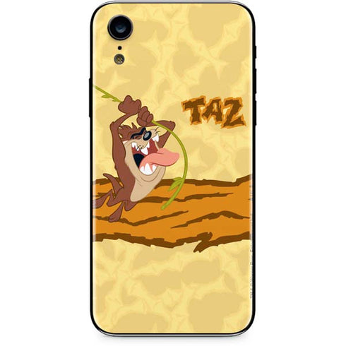 Looney Tunes Tasmanian Devil Rope Swing iPhone XR Skin