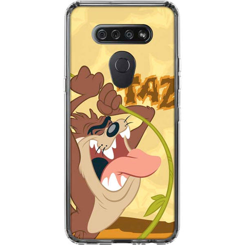 Looney Tunes Tasmanian Devil Rope Swing LG K51/Q51 Clear Case