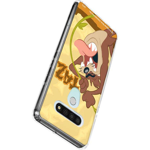 Looney Tunes Tasmanian Devil Rope Swing LG Stylo 6 Clear Case