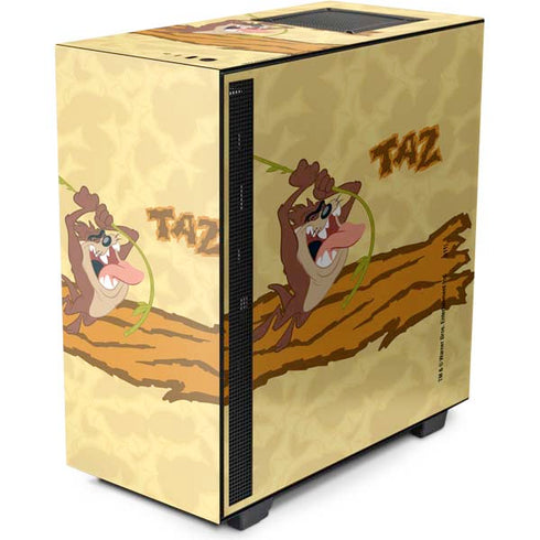 Looney Tunes Tasmanian Devil Rope Swing NZXT H510 Compact ATX Mid-Tower Case Skin