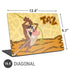 Looney Tunes Tasmanian Devil Rope Swing Universal Laptop 16.6in (13.4 x 9.7in) Skin