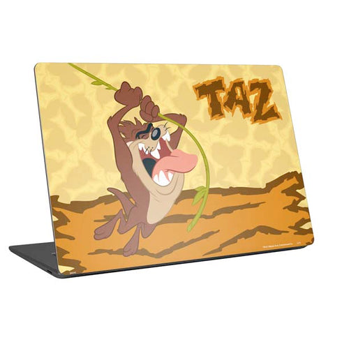 Looney Tunes Tasmanian Devil Rope Swing Universal Laptop 16in (13 x 9.4in) Skin
