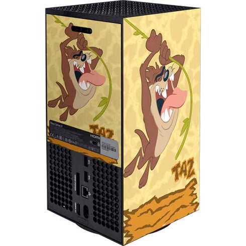 Looney Tunes Tasmanian Devil Rope Swing Xbox Series X Bundle Skin