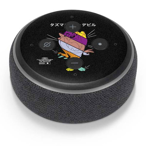 Looney Tunes Tasmanian Devil Sliced Juxtapose Amazon Echo Dot Skin