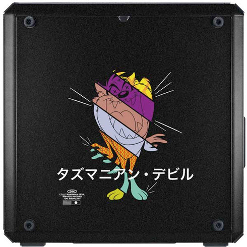 Looney Tunes Tasmanian Devil Sliced Juxtapose Cooler Master MasterBox Q300L Mini Tower Skin