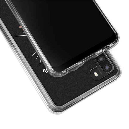Looney Tunes Tasmanian Devil Sliced Juxtapose Galaxy A21 Clear Case