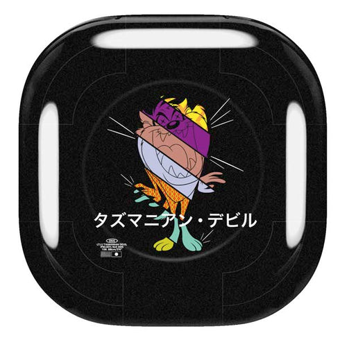 Looney Tunes Tasmanian Devil Sliced Juxtapose Galaxy Buds Pro Skin