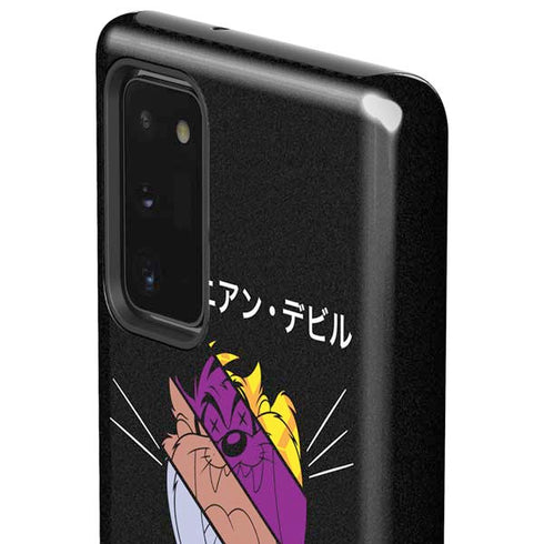 Looney Tunes Tasmanian Devil Sliced Juxtapose Galaxy Note20 5G Pro Case