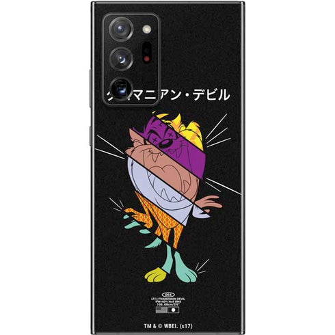 Looney Tunes Tasmanian Devil Sliced Juxtapose Galaxy Note20 Ultra 5G Skin