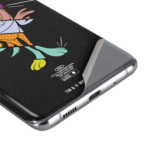 Looney Tunes Tasmanian Devil Sliced Juxtapose Galaxy S20 Plus Skin