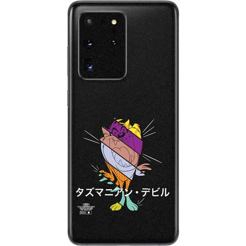 Looney Tunes Tasmanian Devil Sliced Juxtapose Galaxy S20 Ultra 5G Skin