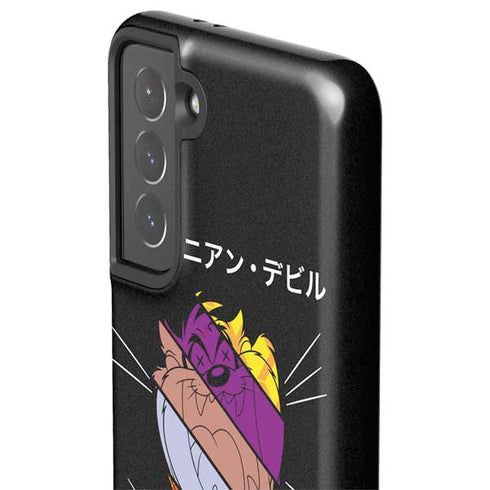 Looney Tunes Tasmanian Devil Sliced Juxtapose Galaxy S21 5G Pro Case