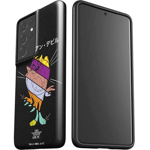 Looney Tunes Tasmanian Devil Sliced Juxtapose Galaxy S21 Ultra 5G Pro Case