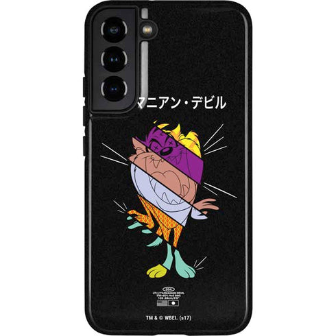 Looney Tunes Tasmanian Devil Sliced Juxtapose Galaxy S22 Plus Pro Case