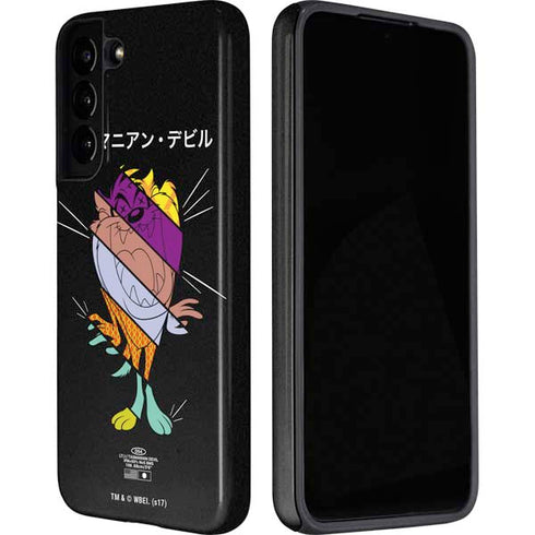 Looney Tunes Tasmanian Devil Sliced Juxtapose Galaxy S22 Pro Case