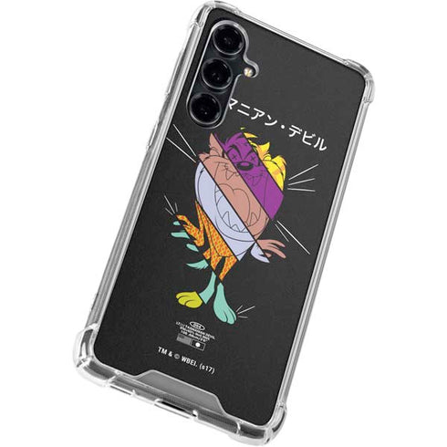 Looney Tunes Tasmanian Devil Sliced Juxtapose Galaxy S23 FE Clear Case