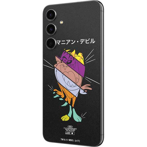 Looney Tunes Tasmanian Devil Sliced Juxtapose Galaxy S23 FE Skin