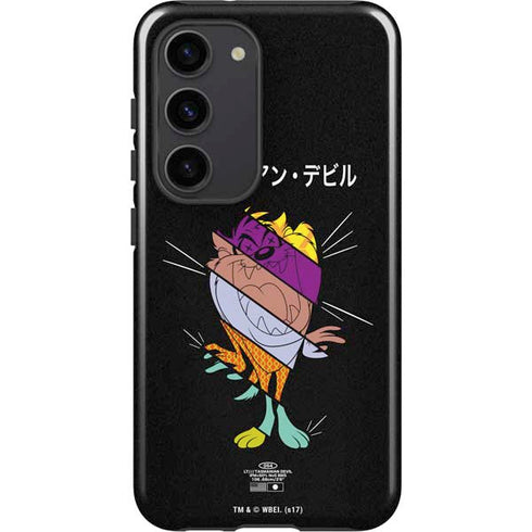 Looney Tunes Tasmanian Devil Sliced Juxtapose Galaxy S23 Pro Case