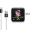Looney Tunes Tasmanian Devil Sliced Juxtapose iPad Charger (10W USB) Skin
