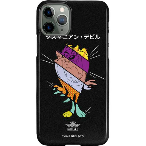 Looney Tunes Tasmanian Devil Sliced Juxtapose iPhone 11 Pro Lite Case