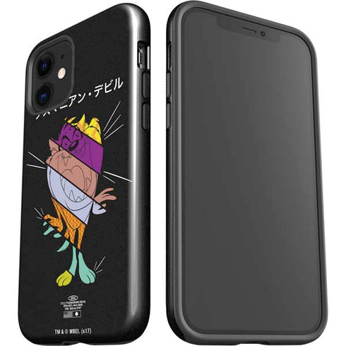Looney Tunes Tasmanian Devil Sliced Juxtapose iPhone 12 Impact Case