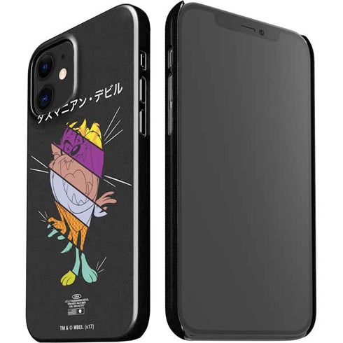 Looney Tunes Tasmanian Devil Sliced Juxtapose iPhone 12 Mini Lite Case