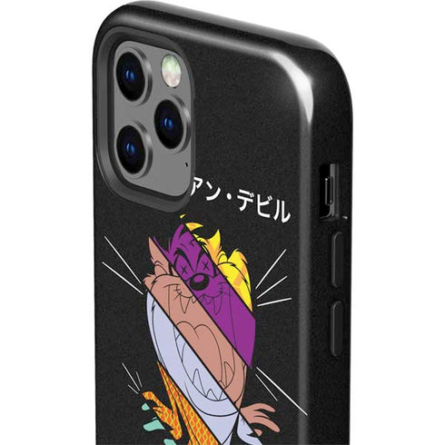 Looney Tunes Tasmanian Devil Sliced Juxtapose iPhone 12 Pro Max Impact Case