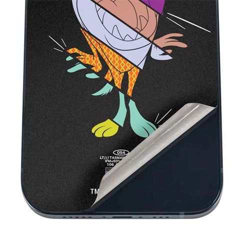 Looney Tunes Tasmanian Devil Sliced Juxtapose iPhone 12 Skin