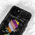 Looney Tunes Tasmanian Devil Sliced Juxtapose iPhone 13 Mini Waterproof Case