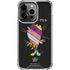 Looney Tunes Tasmanian Devil Sliced Juxtapose iPhone 13 Pro Clear Case