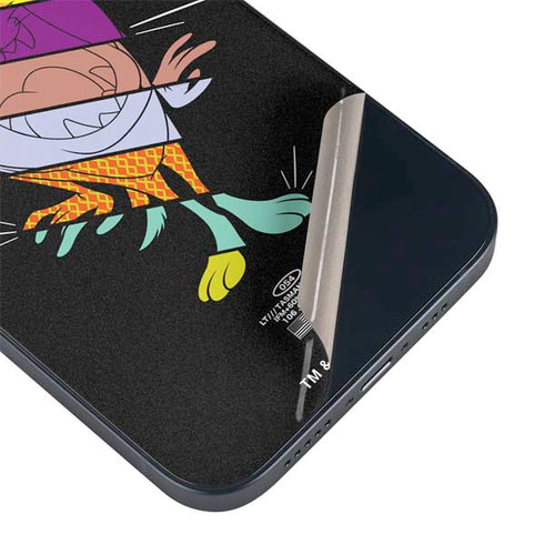 Looney Tunes Tasmanian Devil Sliced Juxtapose iPhone 15 Plus Skin