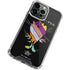 Looney Tunes Tasmanian Devil Sliced Juxtapose iPhone 14 Pro Clear Case