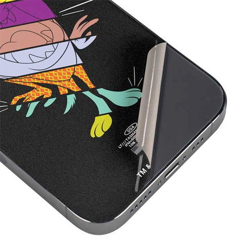 Looney Tunes Tasmanian Devil Sliced Juxtapose iPhone 14 Pro Skin