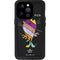 Looney Tunes Tasmanian Devil Sliced Juxtapose iPhone 14 Pro Waterproof Case