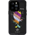 Looney Tunes Tasmanian Devil Sliced Juxtapose iPhone 14 Pro Waterproof Case