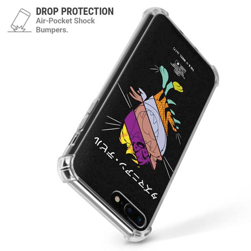 Looney Tunes Tasmanian Devil Sliced Juxtapose iPhone 7/8 Plus Clear Case