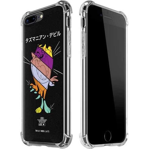 Looney Tunes Tasmanian Devil Sliced Juxtapose iPhone 7/8 Plus Clear Case