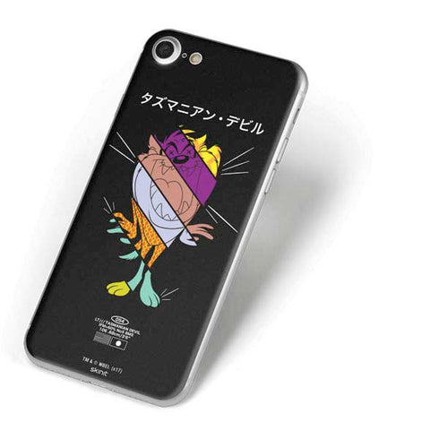 Looney Tunes Tasmanian Devil Sliced Juxtapose iPhone 8 Skin