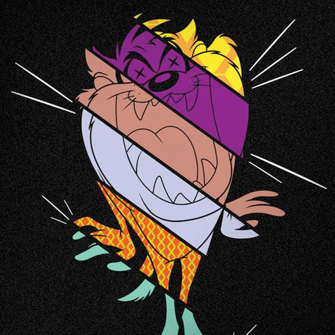 Looney Tunes Tasmanian Devil Sliced Juxtapose iPhone X Skin