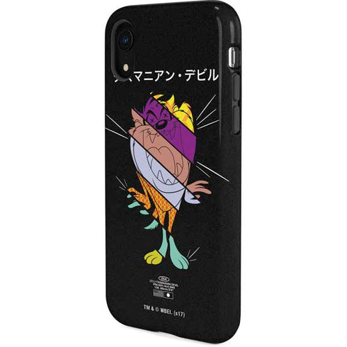 Looney Tunes Tasmanian Devil Sliced Juxtapose iPhone XR Pro Case