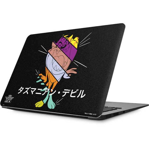 Looney Tunes Tasmanian Devil Sliced Juxtapose Apple MacBook Skin