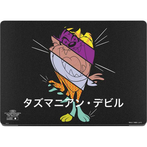 Looney Tunes Tasmanian Devil Sliced Juxtapose MacBook Pro 14in (2021-24) Skin