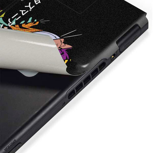 Looney Tunes Tasmanian Devil Sliced Juxtapose Nintendo Switch Bundle Skin