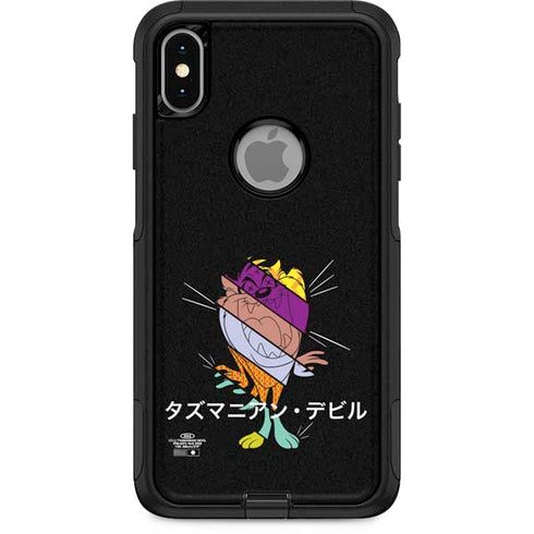 Looney Tunes Tasmanian Devil Sliced Juxtapose Otterbox Commuter iPhone Skin