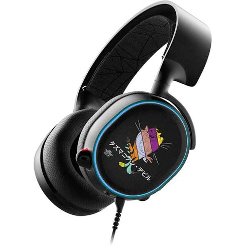 Looney Tunes Tasmanian Devil Sliced Juxtapose SteelSeries Arctis 3 Skin